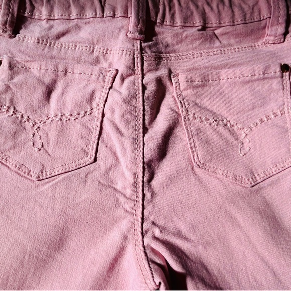 **Great Item** YMI HyperStretch Jeans-Straight Leg-Mauve/Pink-Girls Size 6X-Used - Picture 5 of 14